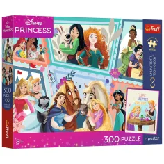 Puzzle premium da 300 pezzi delle Principesse Disney - Trefl immagine 1