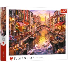 Puzzle romantico di Venezia da 2000 pezzi - Trefl