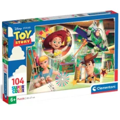 Puzzle Super Color Toy Story 104 pezzi - Clementoni immagine 1