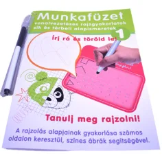 Quaderno di esercizi per la guida delle linee e il disegno - D-Toys