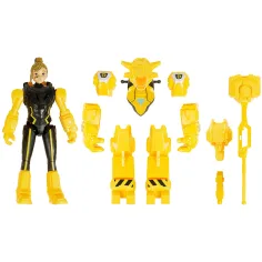Quantum Heroes: Dinoster Delby figura d'azione con armatura gialla 20 cm immagine 2