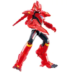 Quantum Heroes: Figura d'azione Dinoster Lucio con armatura rossa 20 cm immagine 3