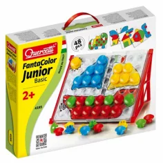 Quercetti: Junior set di giochi - Barche 48 pezzi