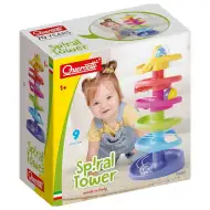 Quercetti: Set di pista per biglie Spiral Tower da 10 pezzi