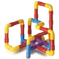 Quercetti: Set di gioco per costruire tubi Tubation da 40 pezzi immagine 2