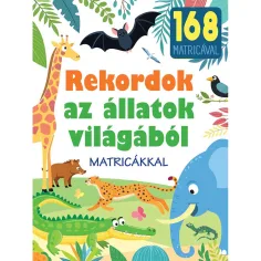 Record dal mondo degli animali libro divulgativo con adesivi
