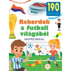 Record dal mondo del calcio libro informativo con adesivi