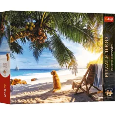 Relax sulla spiaggia puzzle premium da 1000 pezzi - Trefl