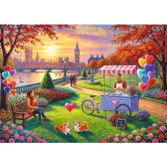 Romantico puzzle di qualità Premium da 500 pezzi - Trefl immagine 2
