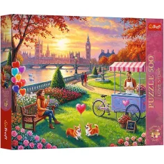 Romantico puzzle di qualità Premium da 500 pezzi - Trefl immagine 1