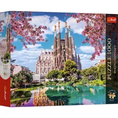 Sagrada Familia Barcellona puzzle premium da 1000 pezzi - Trefl