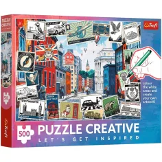 Saluti da Londra – Puzzle creativo da 500 pezzi – Trefl