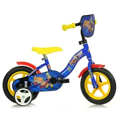Sam il pompiere bicicletta per bambini taglia 10 - bicicletta Dino Bikes
