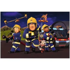 Sam il pompiere in uniforme - puzzle da 60 pezzi - Trefl immagine 2