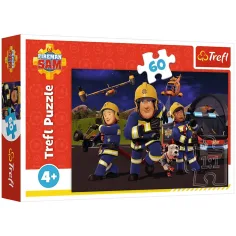 Sam il pompiere in uniforme - puzzle da 60 pezzi - Trefl