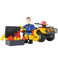 Sam il pompiere: veicolo quad Mercury con figura - Simba Toys