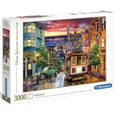 Puzzle HQC di San Francisco 3000 pezzi - Clementoni