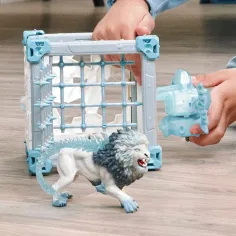 Schleich: Eldrador BattleCave – Gioco del Leone di Ghiaccio (42766) immagine 2