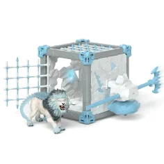 Schleich: Eldrador BattleCave – Gioco del Leone di Ghiaccio (42766)