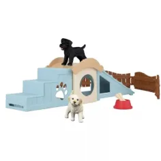 Schleich: Farm World Cuccioli casa da gioco set (42763) immagine 3