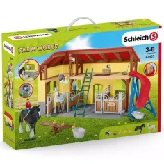 Schleich Farm World – Gioco di stalla per cavalli (42485) immagine 1