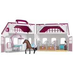 Schleich: Horse Club Giocattolo Felice Stalla dei Cavalli (42787) immagine 2