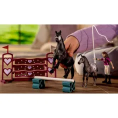 Schleich Horse Club: Lisa allenamento gara set di gioco (42776) immagine 2