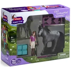 Schleich Horse Club: Lisa allenamento gara set di gioco (42776)