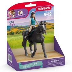 Schleich: Horse Club Lisa & Storm set di gioco (42712) immagine 1