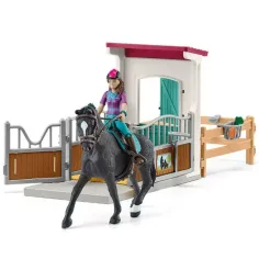 Schleich: Horse Club - Gioco di box per cavalli di Lisa e Storm immagine 2
