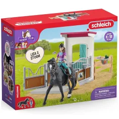 Schleich: Horse Club - Gioco di box per cavalli di Lisa e Storm