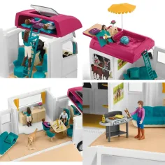 Schleich: Horse Club - Set di trasporto cavalli (42619) immagine 5