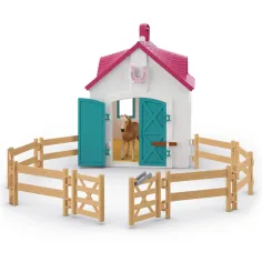 Schleich: Horse Club - Stalla espandibile con set di gioco con cavalli (42703) immagine 4