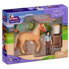 Schleich: Set di cura per cavalli di Emily (42797) immagine 1