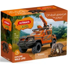 Schleich: Wild Life Avventura Fuoristrada Set di Gioco (42720) immagine 1