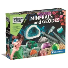 Science&Play: Set di giochi scientifici su cristalli e geodi - Clementoni