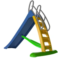 Scivolo Speed con barriera di sicurezza blu 170cm immagine 2