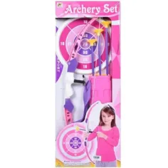 Set di arco per ragazze con bersaglio e faretra