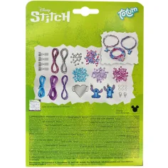 Set creativo per realizzare braccialetti Disney Stitch - Totum immagine 2