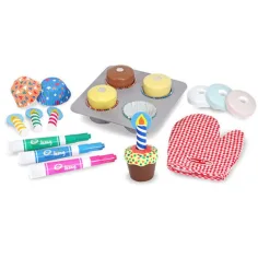Set di giochi per cupcake da cucina - Melissa & Doug immagine 2