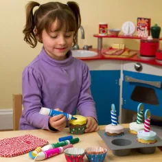 Set di giochi per cupcake da cucina - Melissa & Doug immagine 3