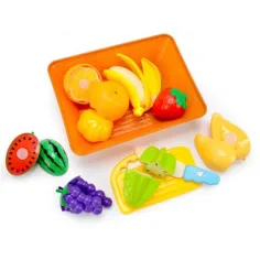Set di frutta affettabile da 10 pezzi