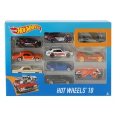 Set di macchinine Hot Wheels da 10 pezzi - Mattel