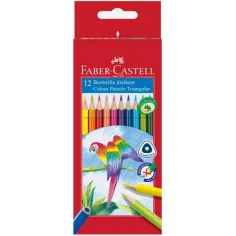 Set di 12 matite colorate triangolari - Faber-Castell immagine 1