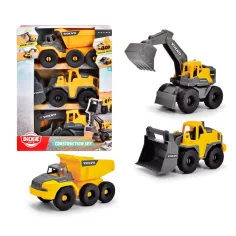 Set di 3 veicoli da lavoro Volvo - Dickie Toys immagine 2