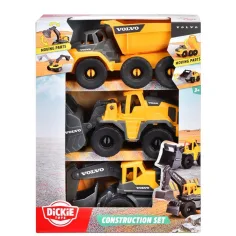 Set di 3 veicoli da lavoro Volvo - Dickie Toys