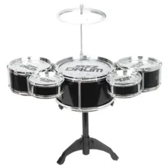 Set di batteria Jazz 6 pezzi con supporto