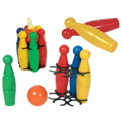 Set di piccoli birilli 6 pezzi - D-Toys