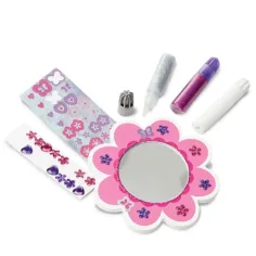 Set di decorazione a specchio floreale in legno - Melissa & Doug immagine 2
