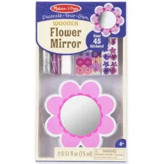 Set di decorazione a specchio floreale in legno - Melissa & Doug